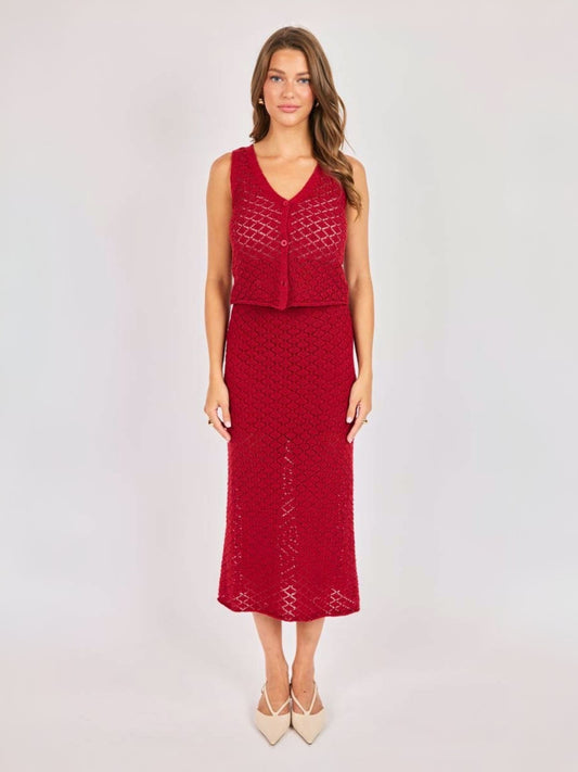 SADIE & SAGE - Venus Cardigan Vest - 