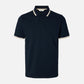 SELECTED - Atlas Sport Polo - Sky Captain