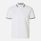 SELECTED - Atlas Sport Polo - White