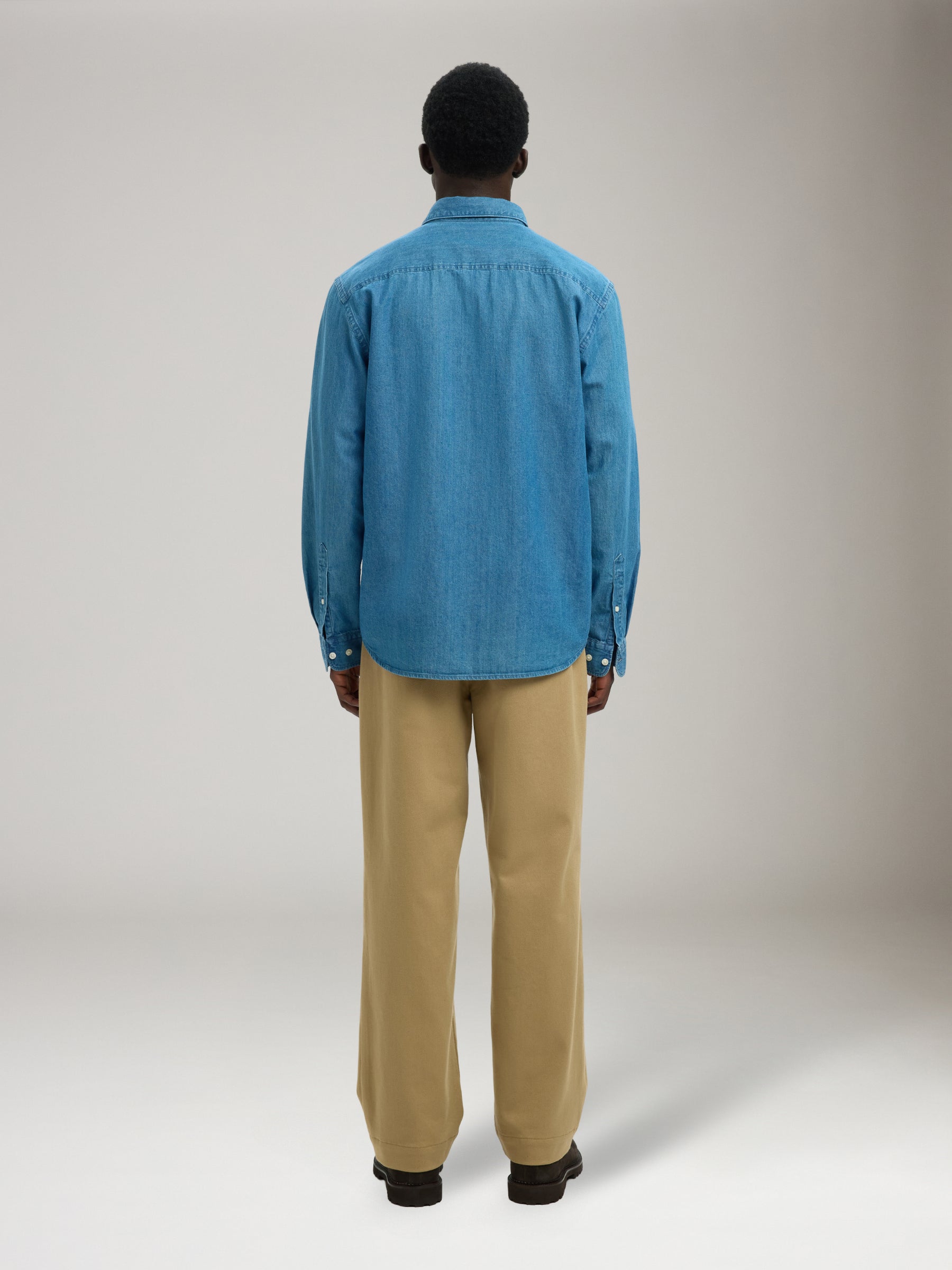 SELECTED - Carlo Denim Long Sleeve Shirt - 