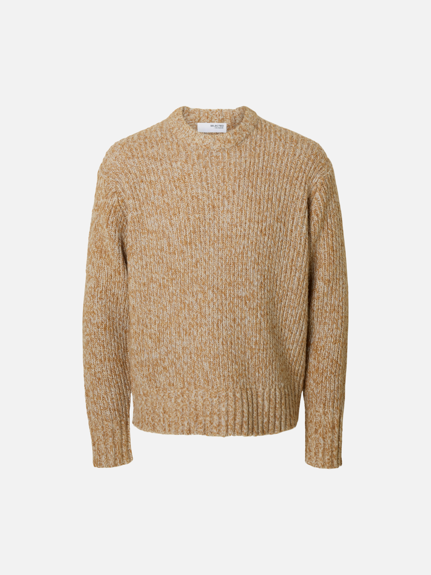 SELECTED - Chicago Knit Crewneck Pullover Sweater - 