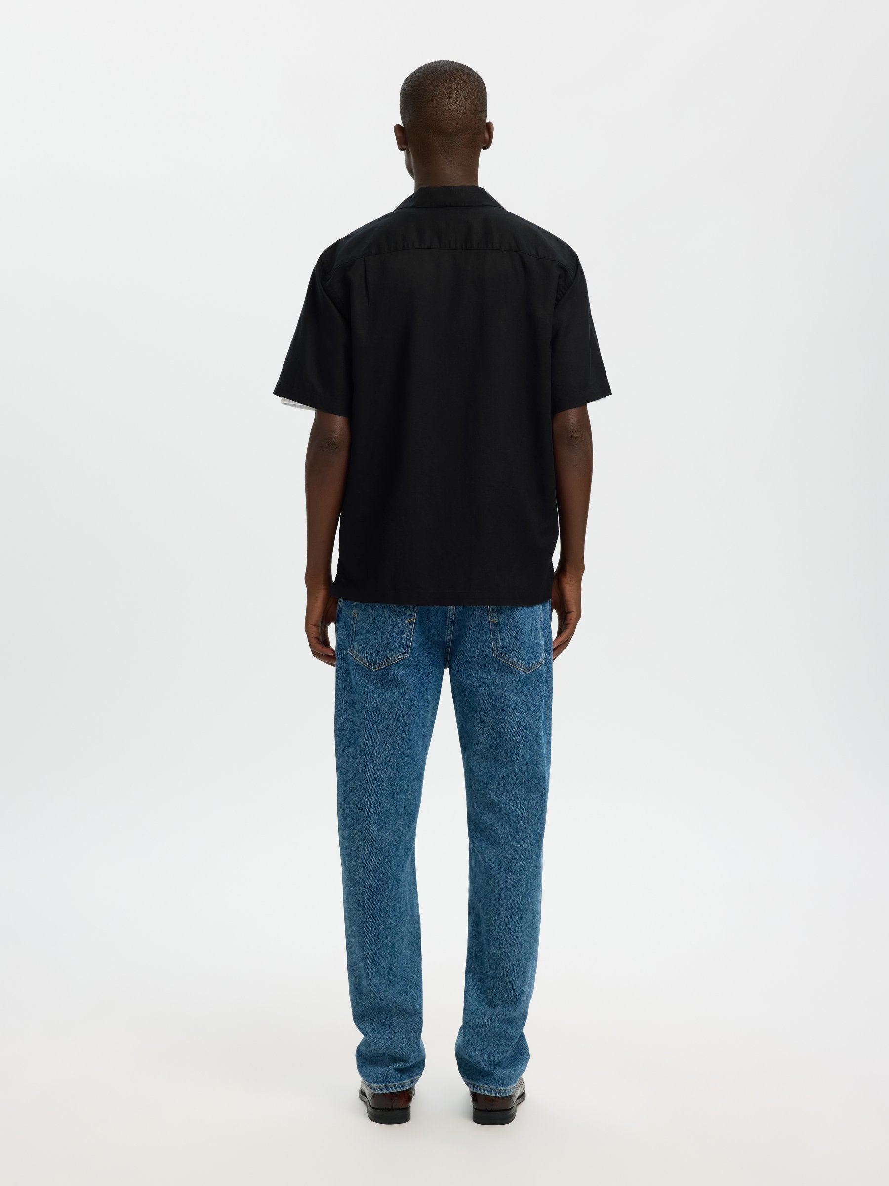 SELECTED - Clay Shortsleeve Shirt - 