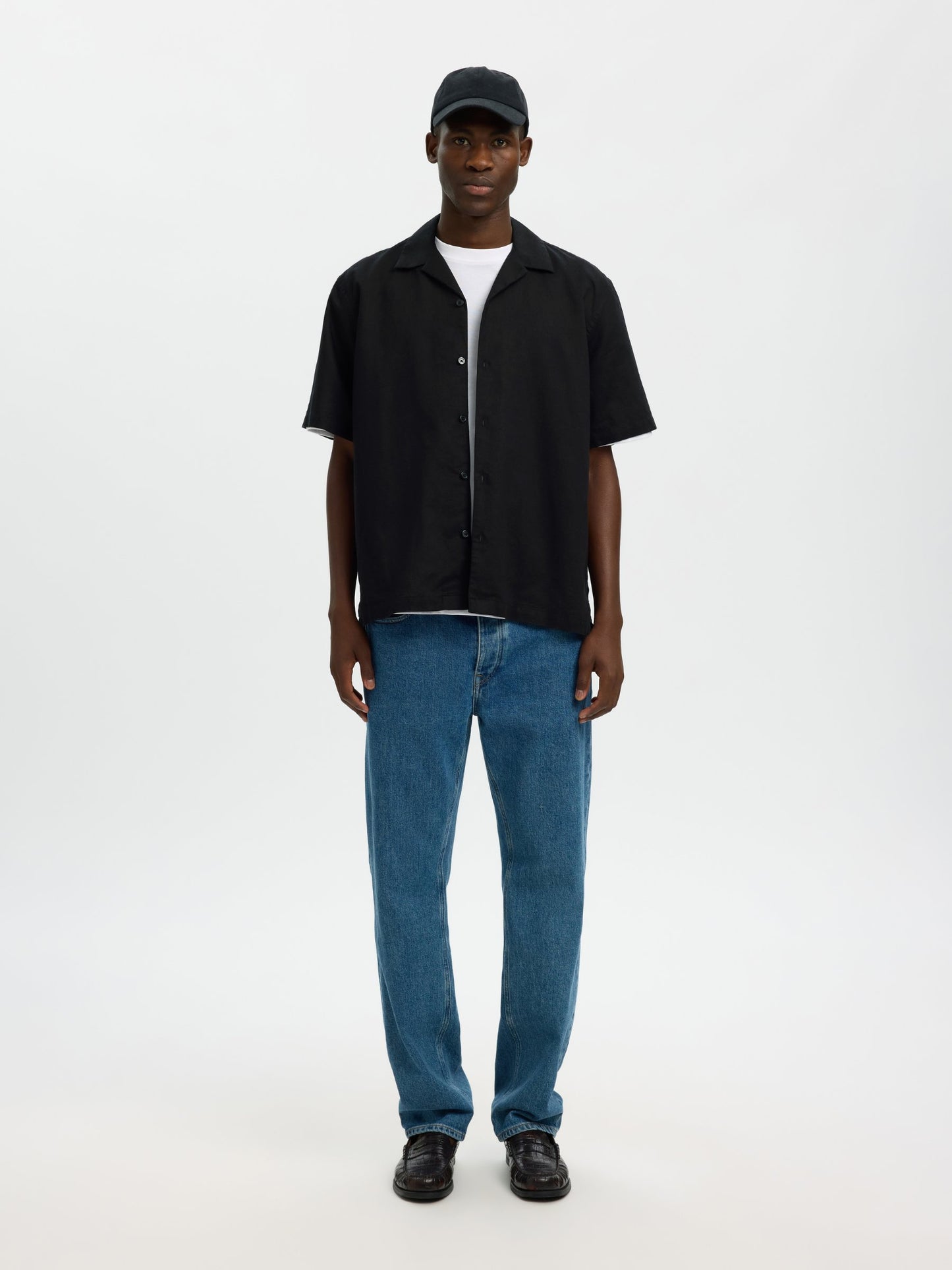 SELECTED - Clay Shortsleeve Shirt - 