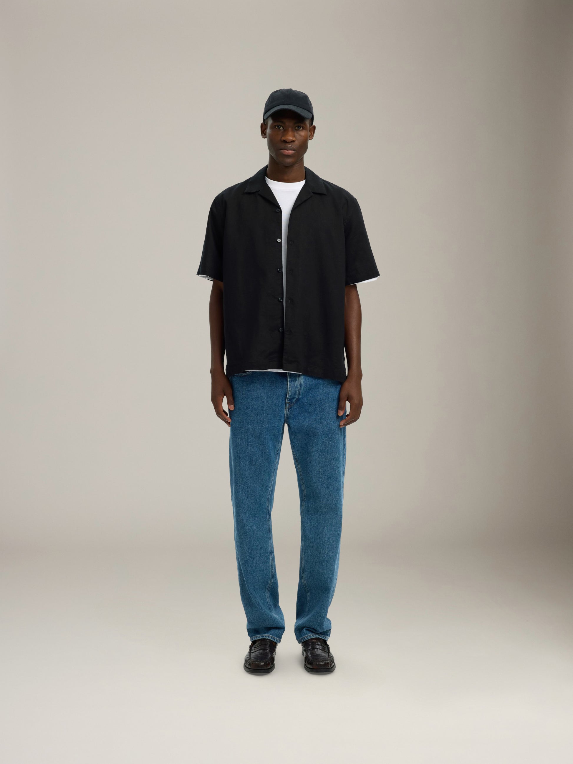 SELECTED - Clay Shortsleeve Shirt - 