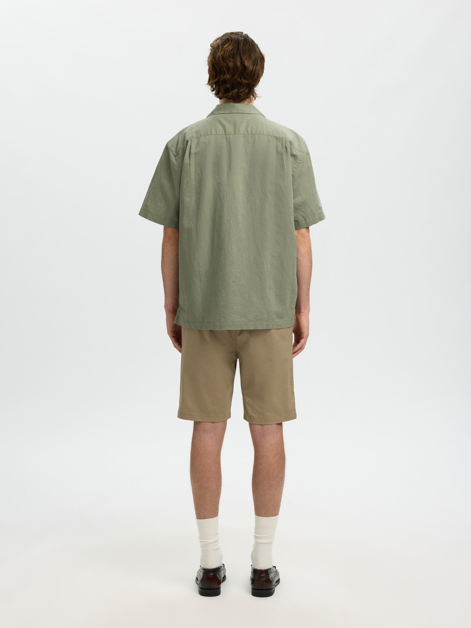 SELECTED - Clay Shortsleeve Shirt - 