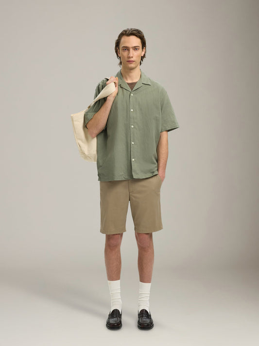 SELECTED - Clay Shortsleeve Shirt - 