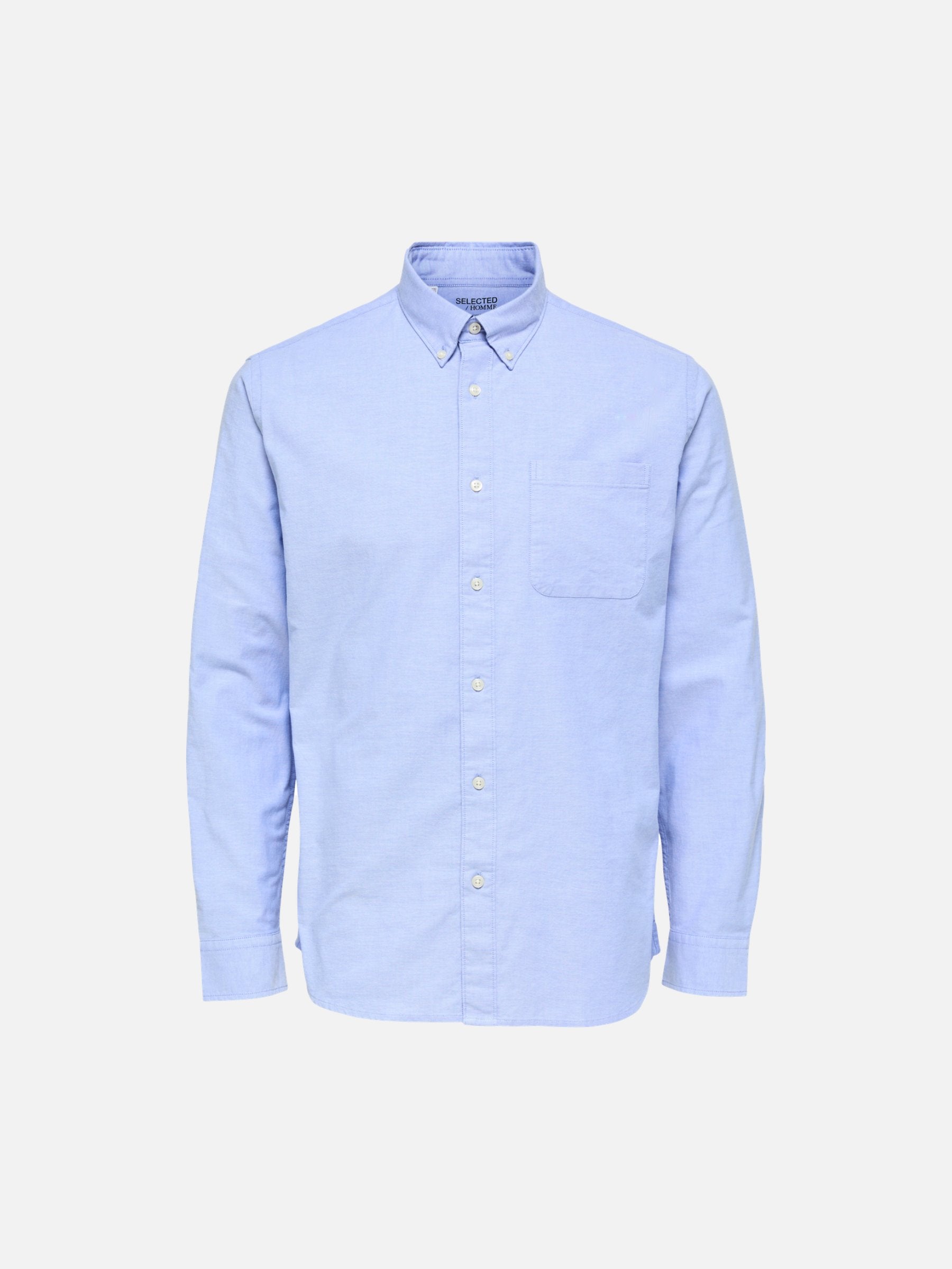 SELECTED - Cole Rick Oxford Shirt - Light Blue