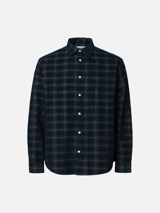 Cord Checked Longsleeve Shirt