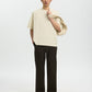 SELECTED - Cory Boxy Shortsleeve T-Shirt - Silver Birch