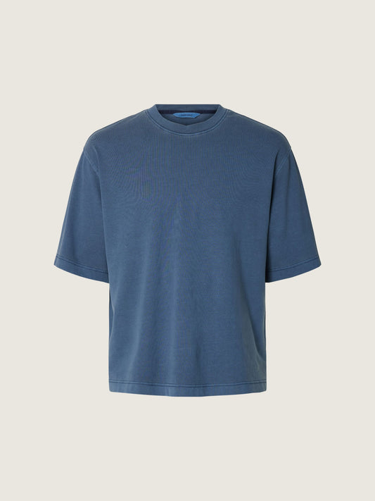SELECTED - Cory Boxy Shortsleeve T-Shirt - Naval Academy