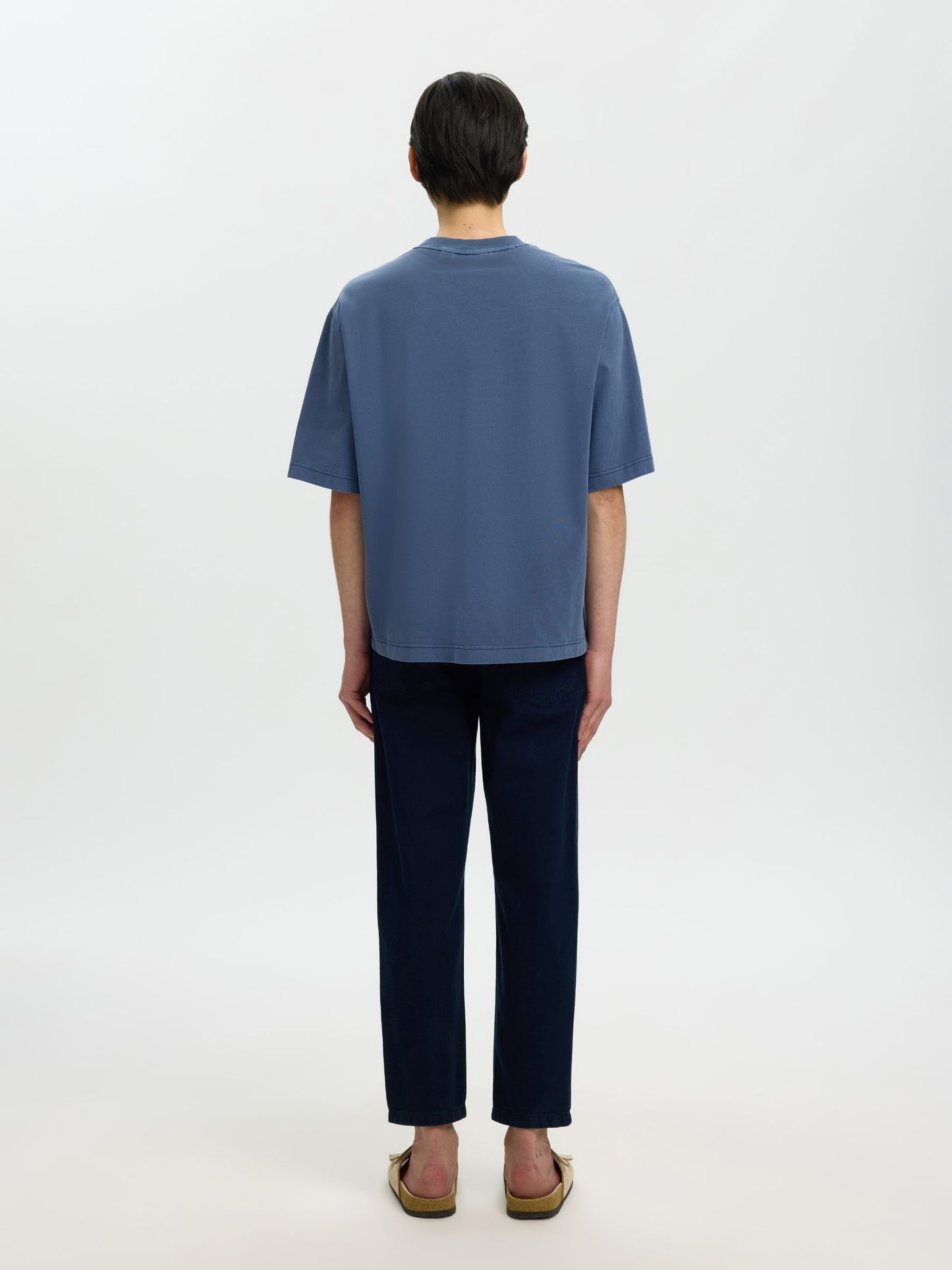 SELECTED - Cory Boxy Shortsleeve T-Shirt - 
