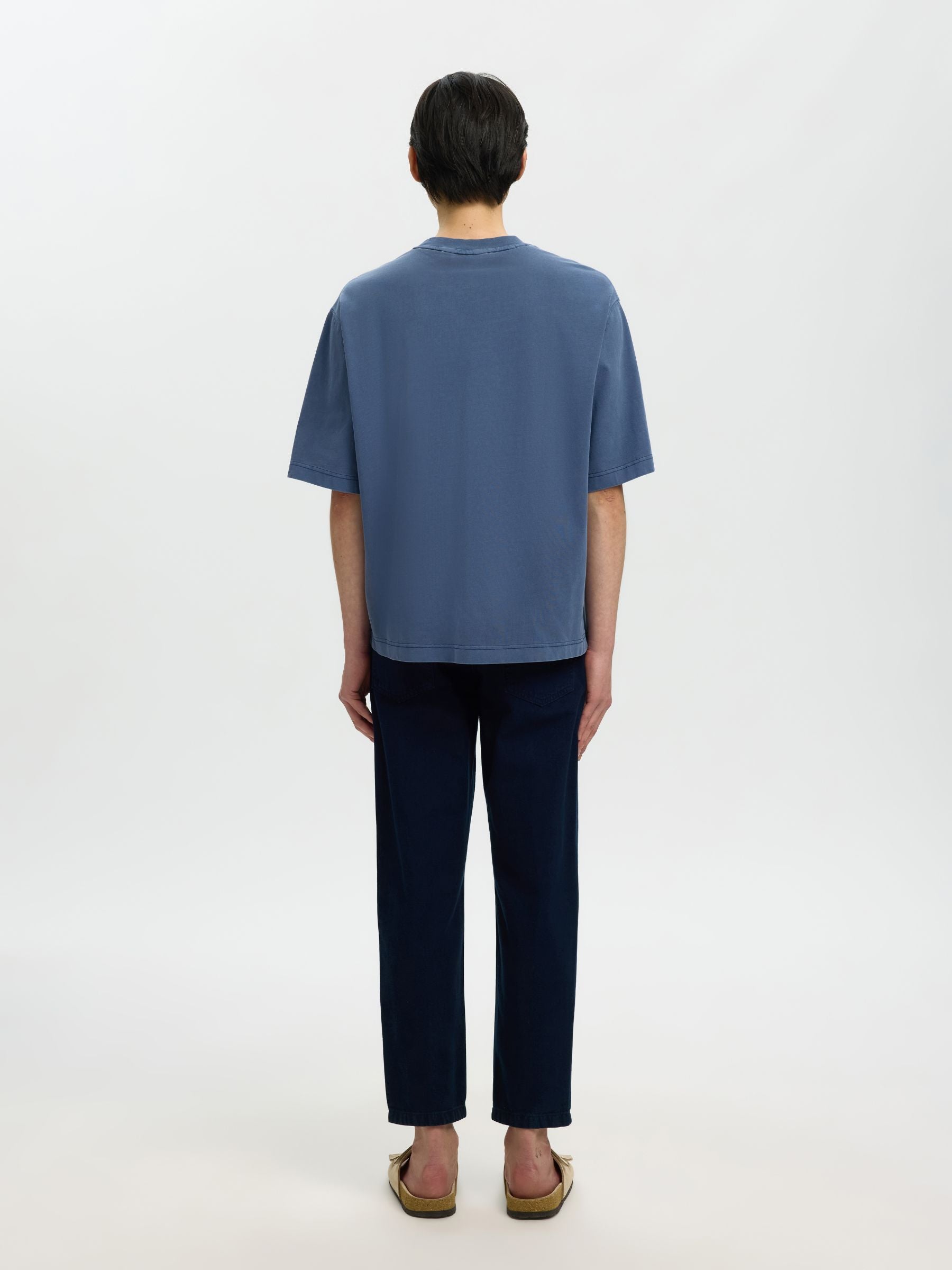 SELECTED - Cory Boxy Shortsleeve T-Shirt - 