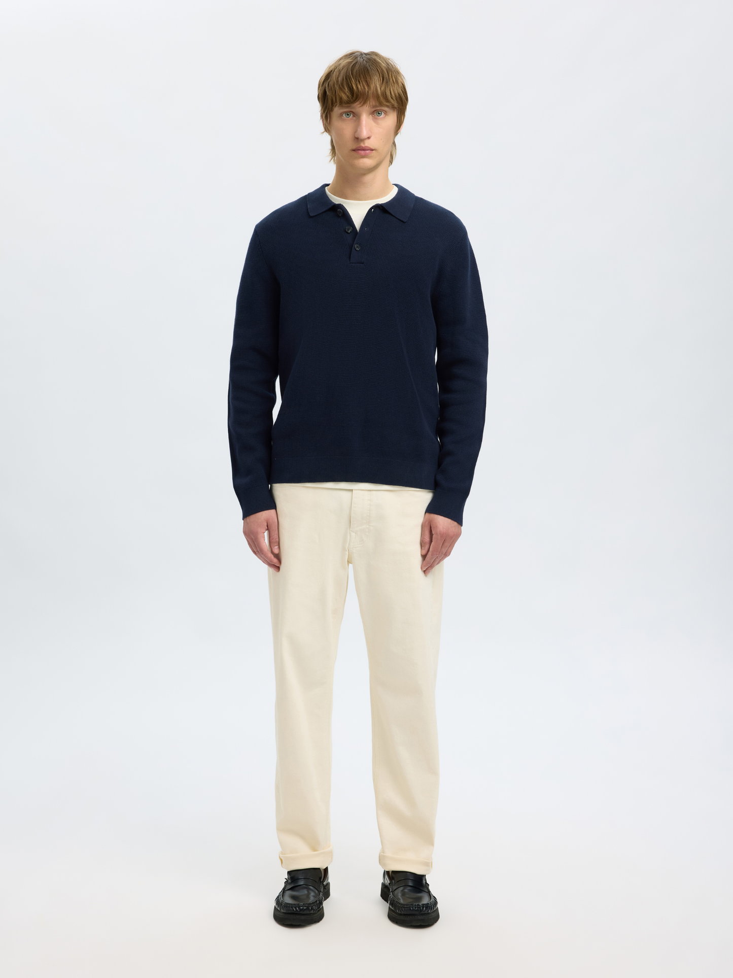 Dane Longsleeve Knit Polo