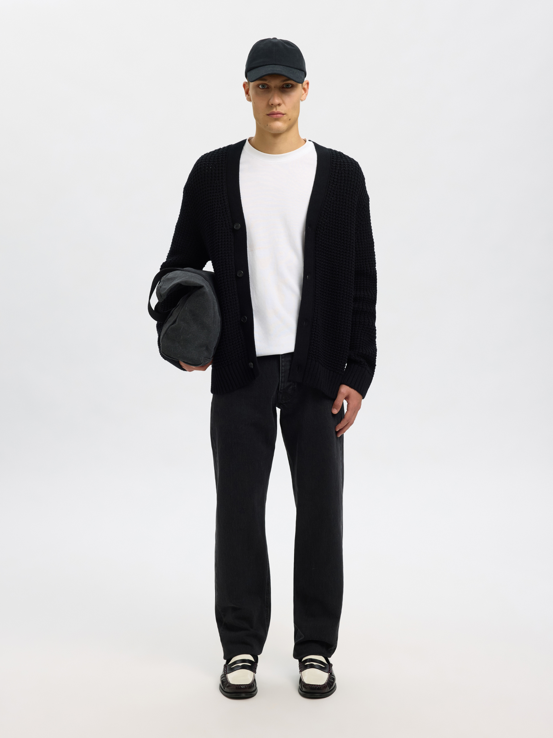 SELECTED - Dereck Relaxed Cardigan - 