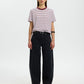 SELECTED - Essential Stripe Shortsleeve T-Shirt - 
