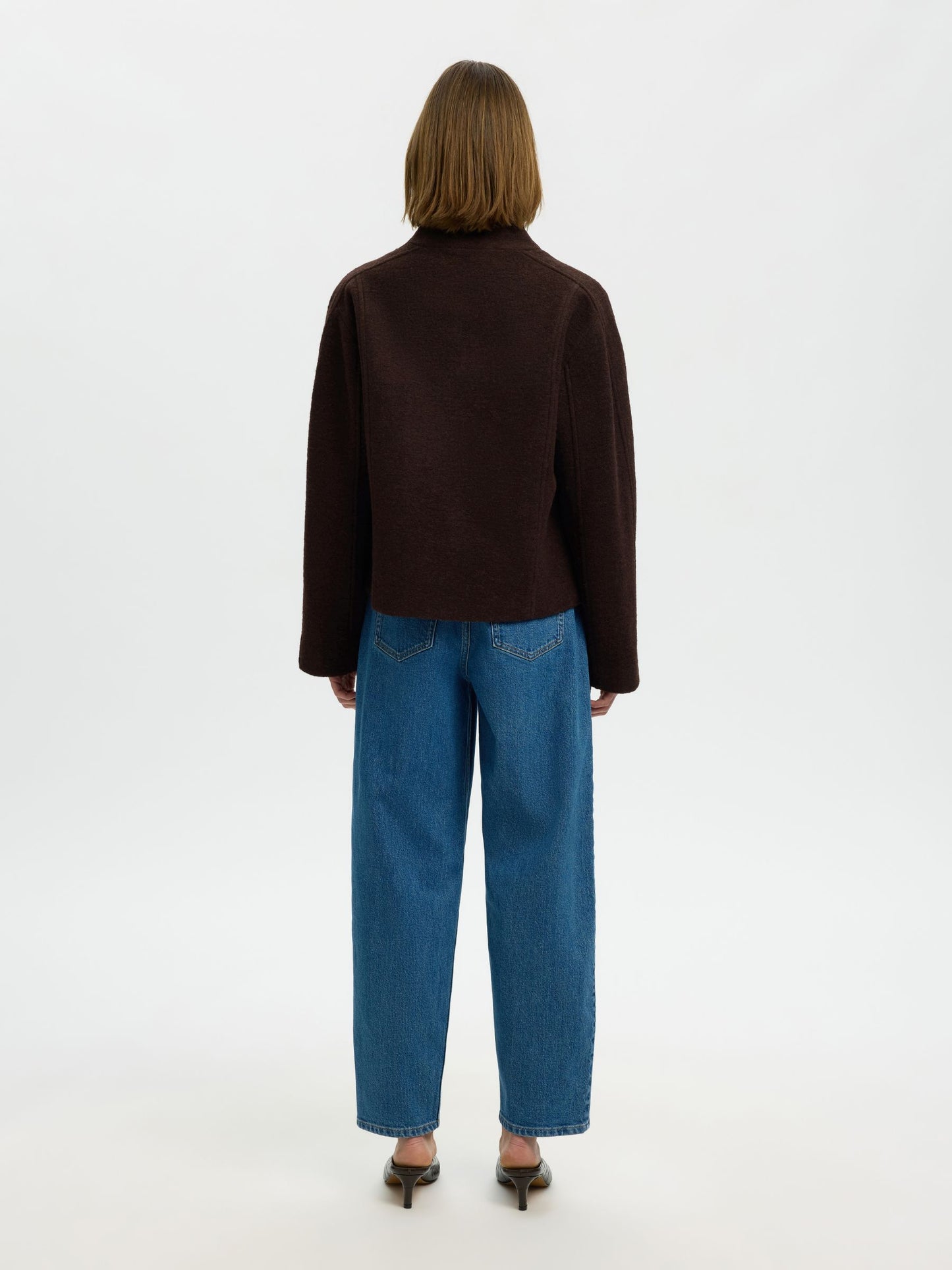Jacqueline Wool Blend Jacket