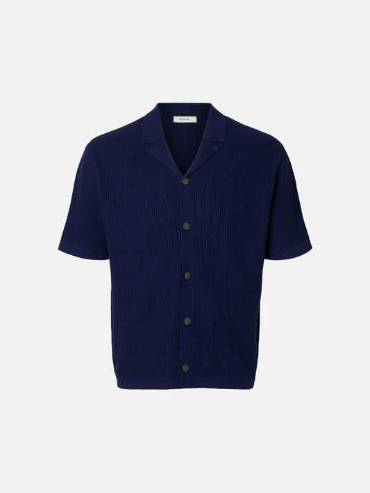 SELECTED - Hace Shortsleeve Cardigan - 