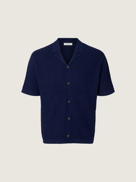 SELECTED - Hace Shortsleeve Cardigan - 