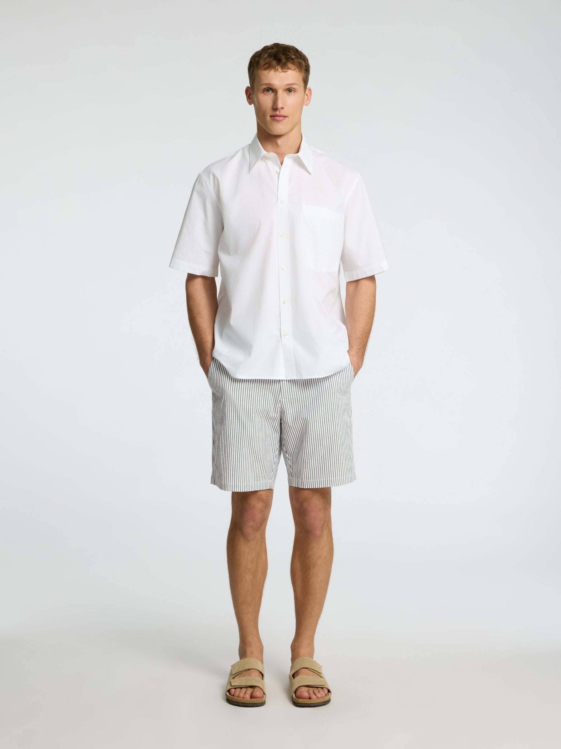 SELECTED - Karl Seersucker Short - 