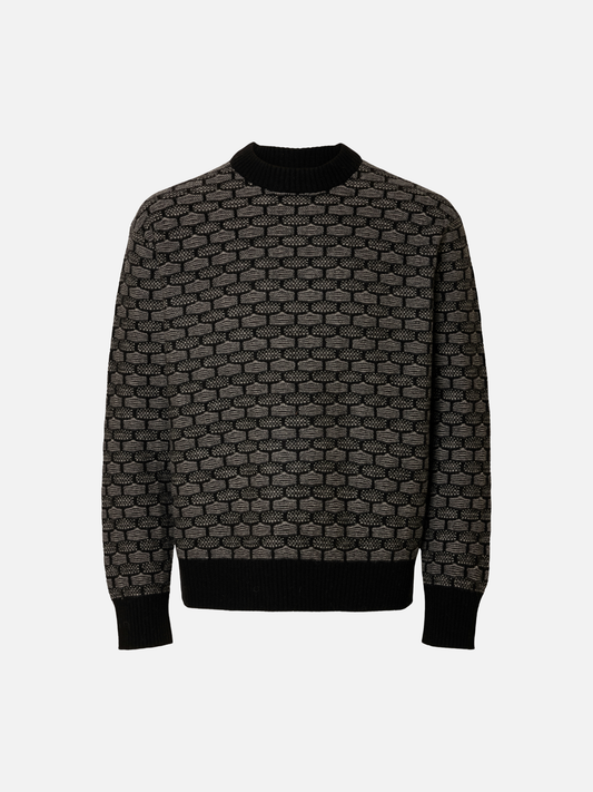 SELECTED - Keith Relaxed Crewneck Sweater - 