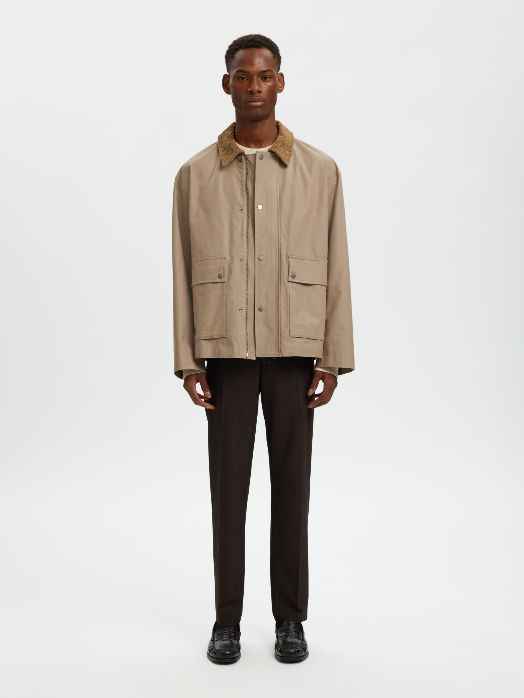SELECTED - Kyle Cotton Jacket - 