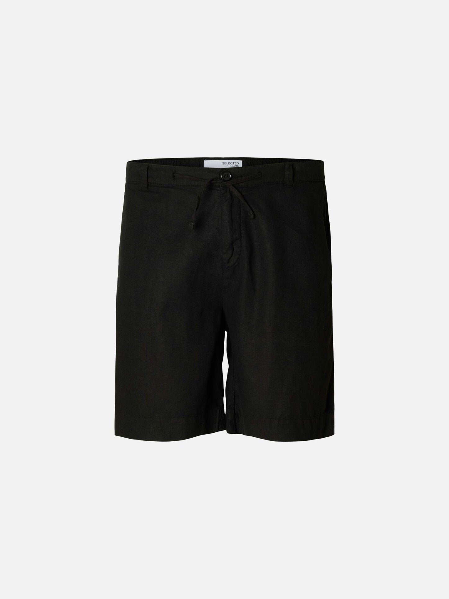 SELECTED - Magnus Drawstring Shorts - Black