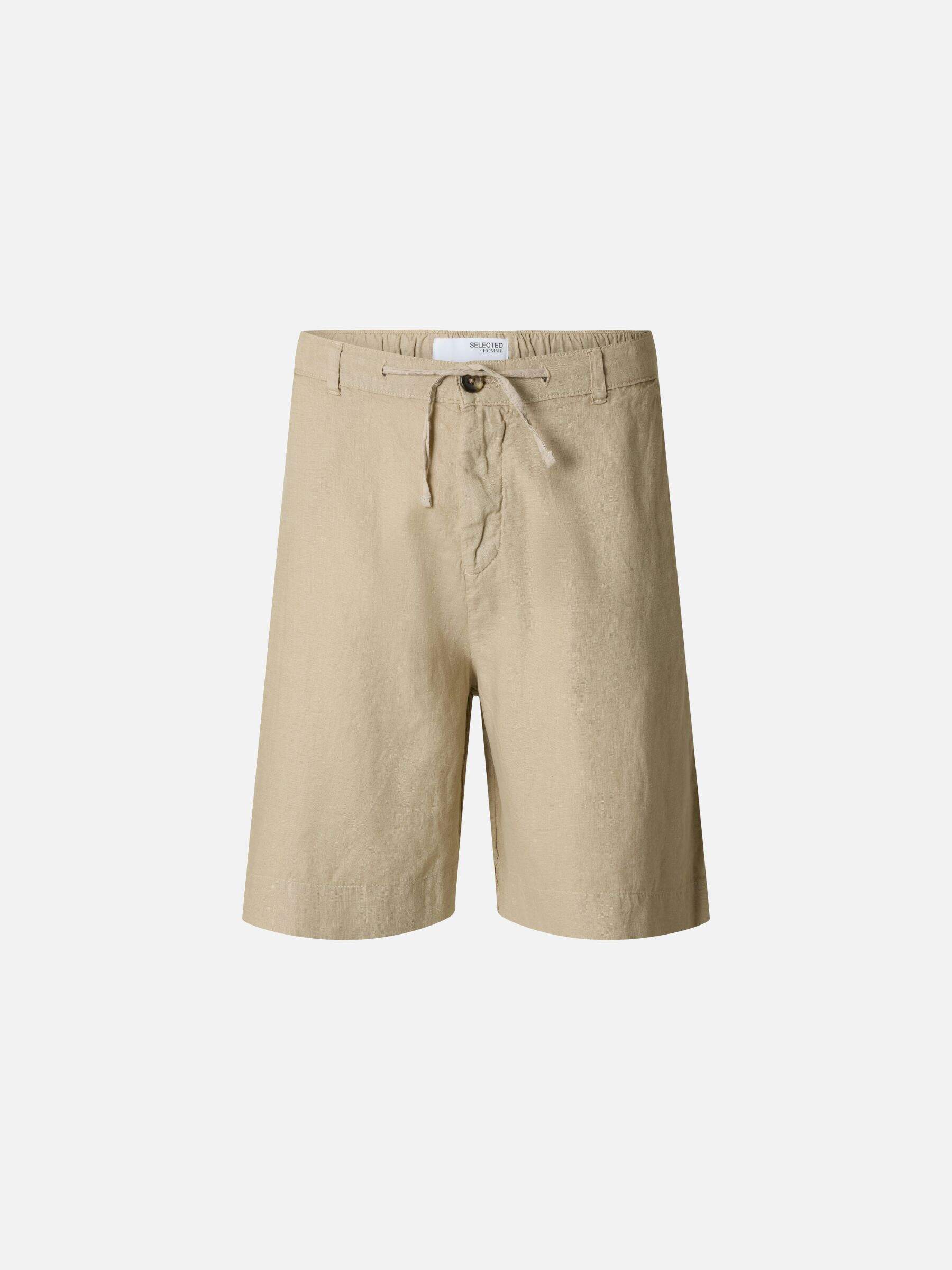 SELECTED - Magnus Drawstring Shorts - Pure Cashmere