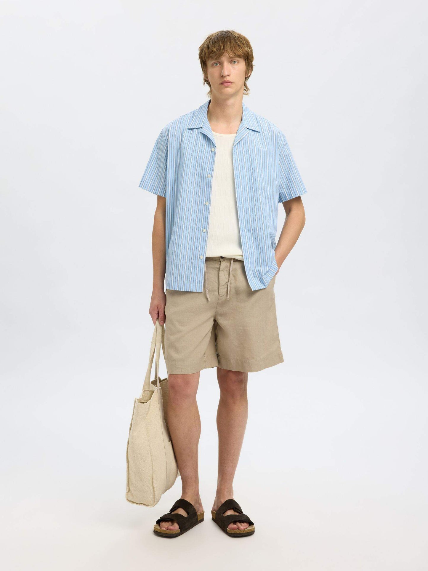 SELECTED - Magnus Drawstring Shorts - 