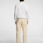 SELECTED - Miles Straight Linen Blend Pants - Oatmeal - 