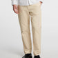 SELECTED - Miles Straight Linen Blend Pants - Oatmeal - 
