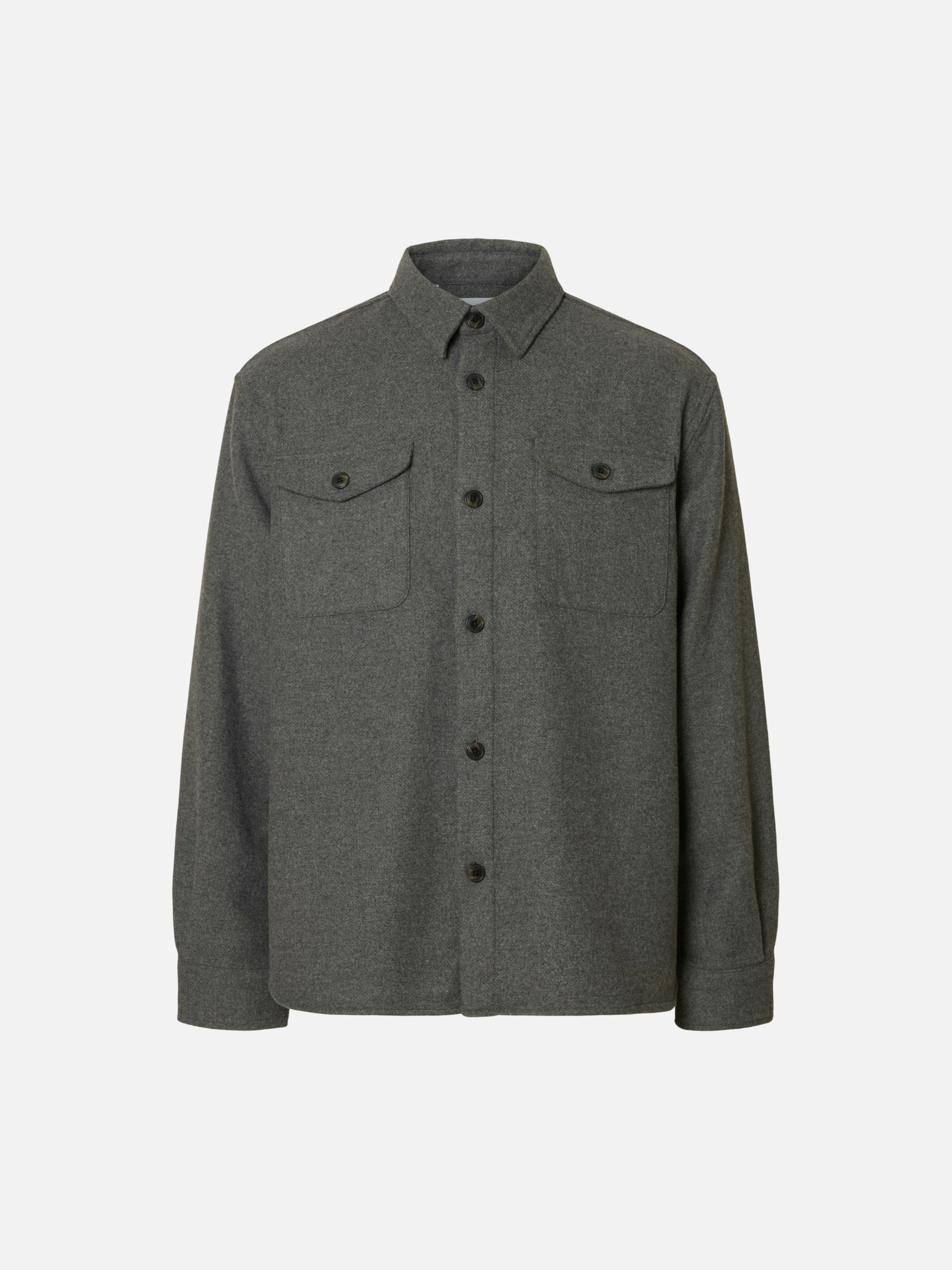 SELECTED - Pablo Wool Blend Overshirt - 