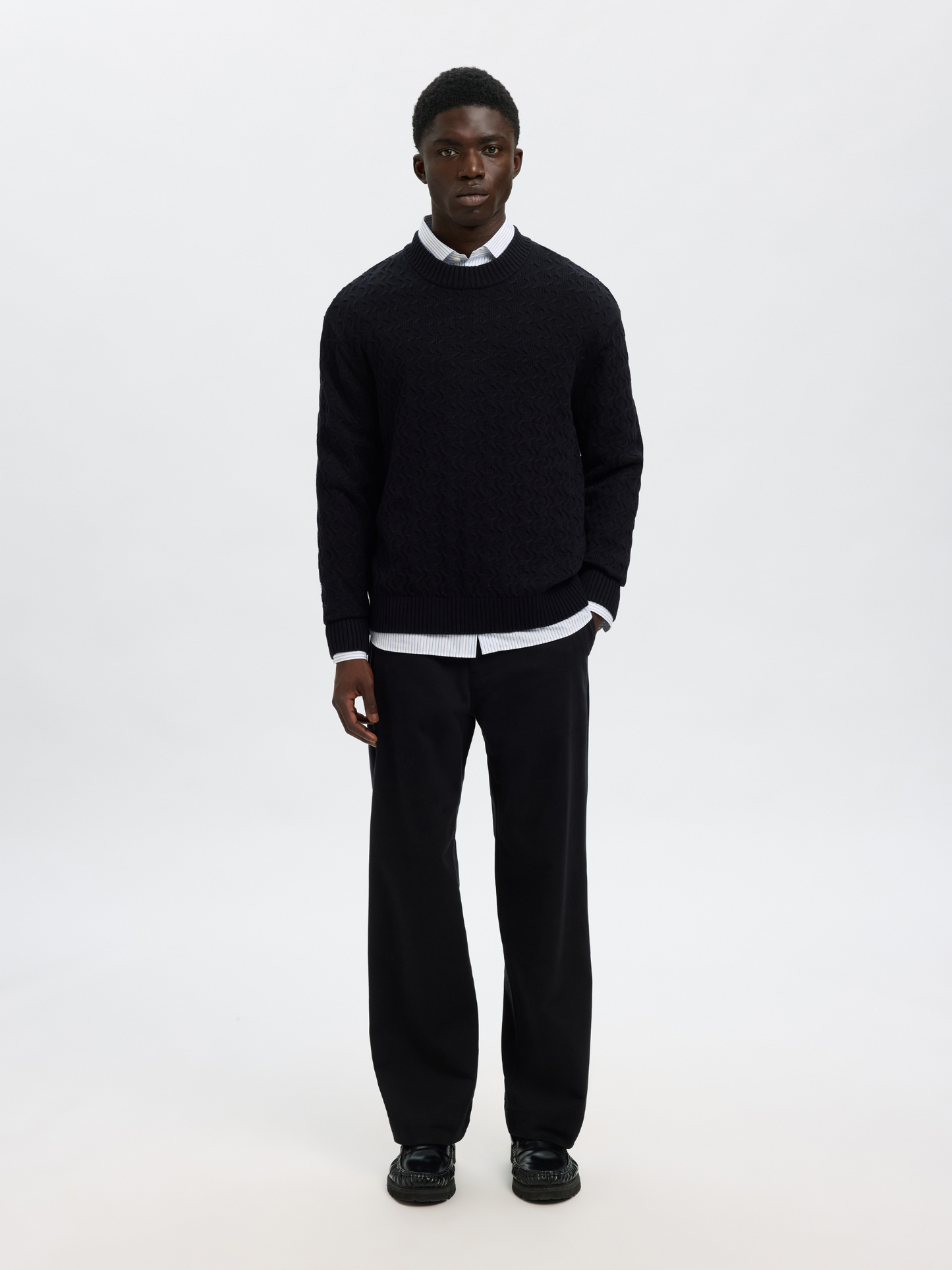 Philip Longsleeve Knit Sweater