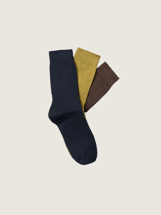 SELECTED - Ralf Socks (Three Pack) - 