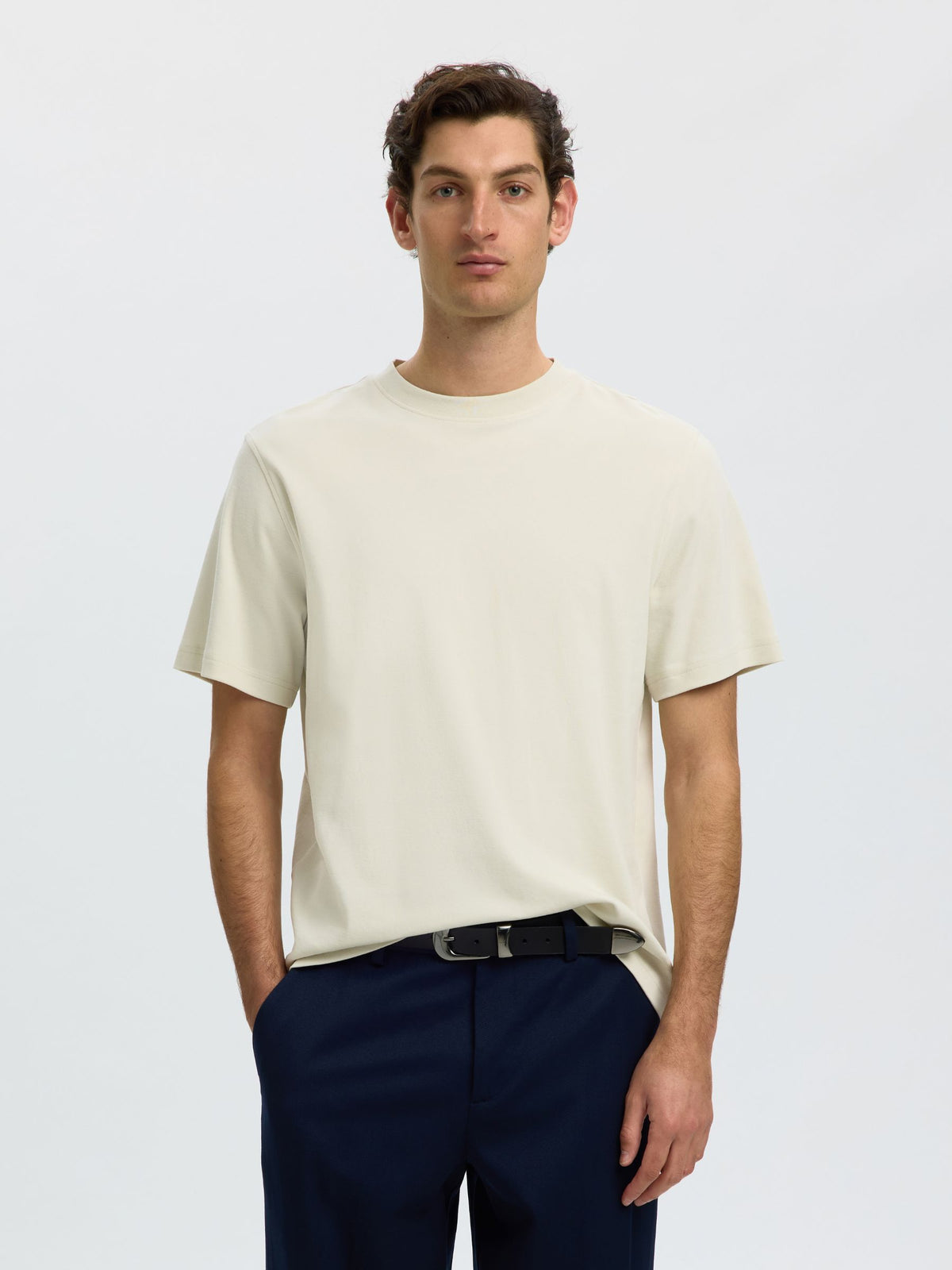 SELECTED - Taj Organic Cotton Shortsleeve T-Shirt - 