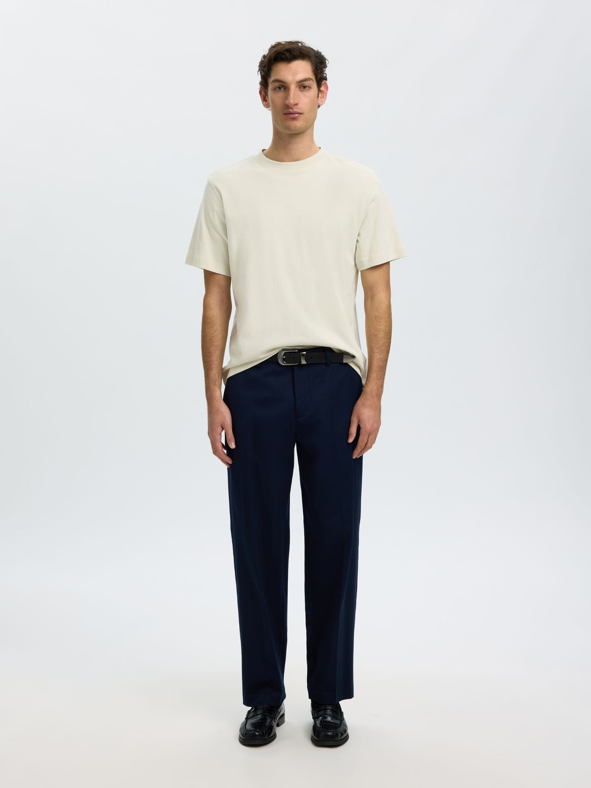 SELECTED - Taj Organic Cotton Shortsleeve T-Shirt - 