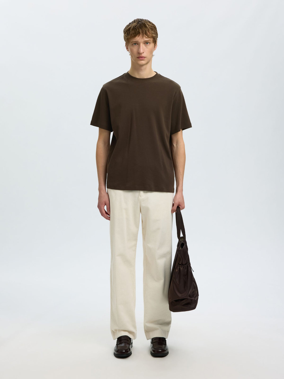 SELECTED - Taj Organic Cotton Shortsleeve T-Shirt - 