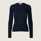 SELECTED FEMME - Toledo Crewneck Longsleeve Top - Dark Sapphire