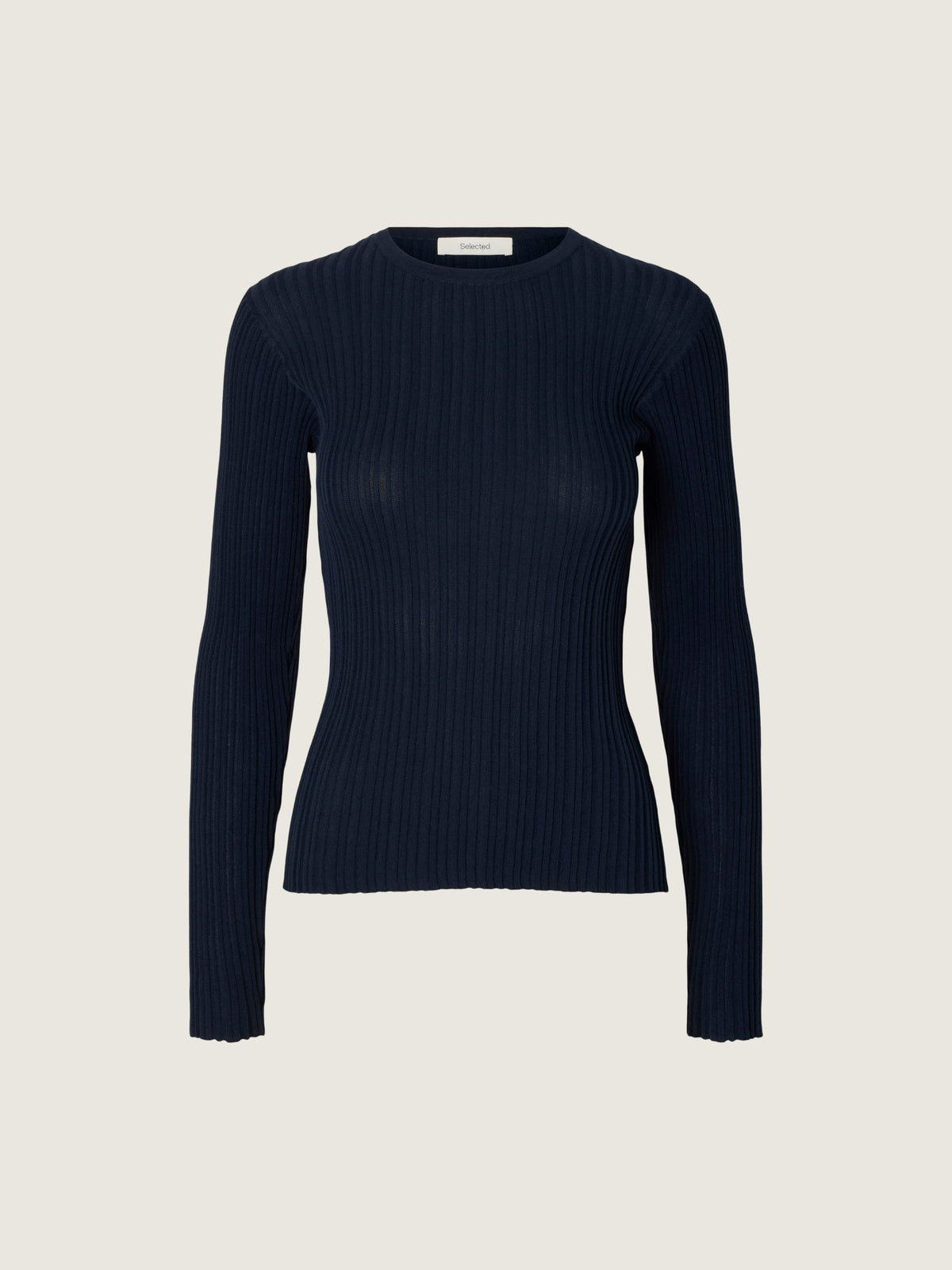 SELECTED FEMME - Toledo Crewneck Longsleeve Top - Dark Sapphire