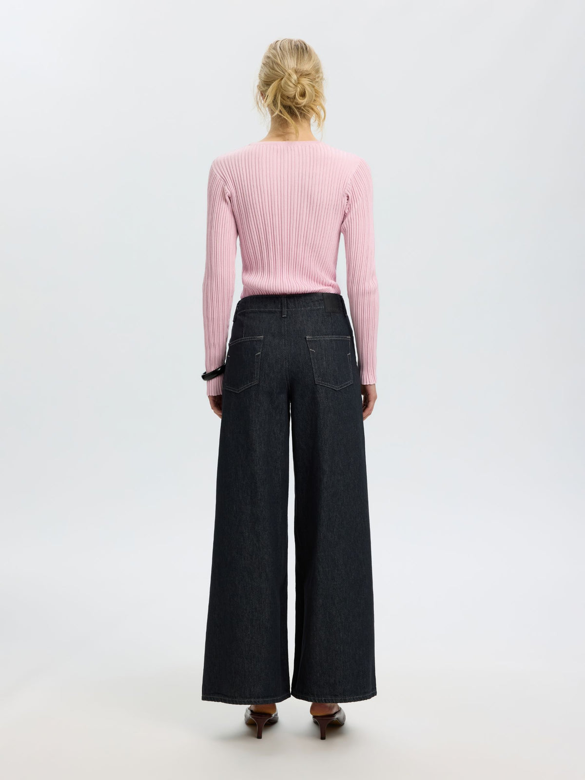 SELECTED FEMME - Toledo Crewneck Longsleeve Top - 