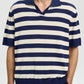SELECTED - Torino Stripe Shortsleeve Polo Shirt - 