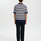 SELECTED - Torino Stripe Shortsleeve Polo Shirt - 