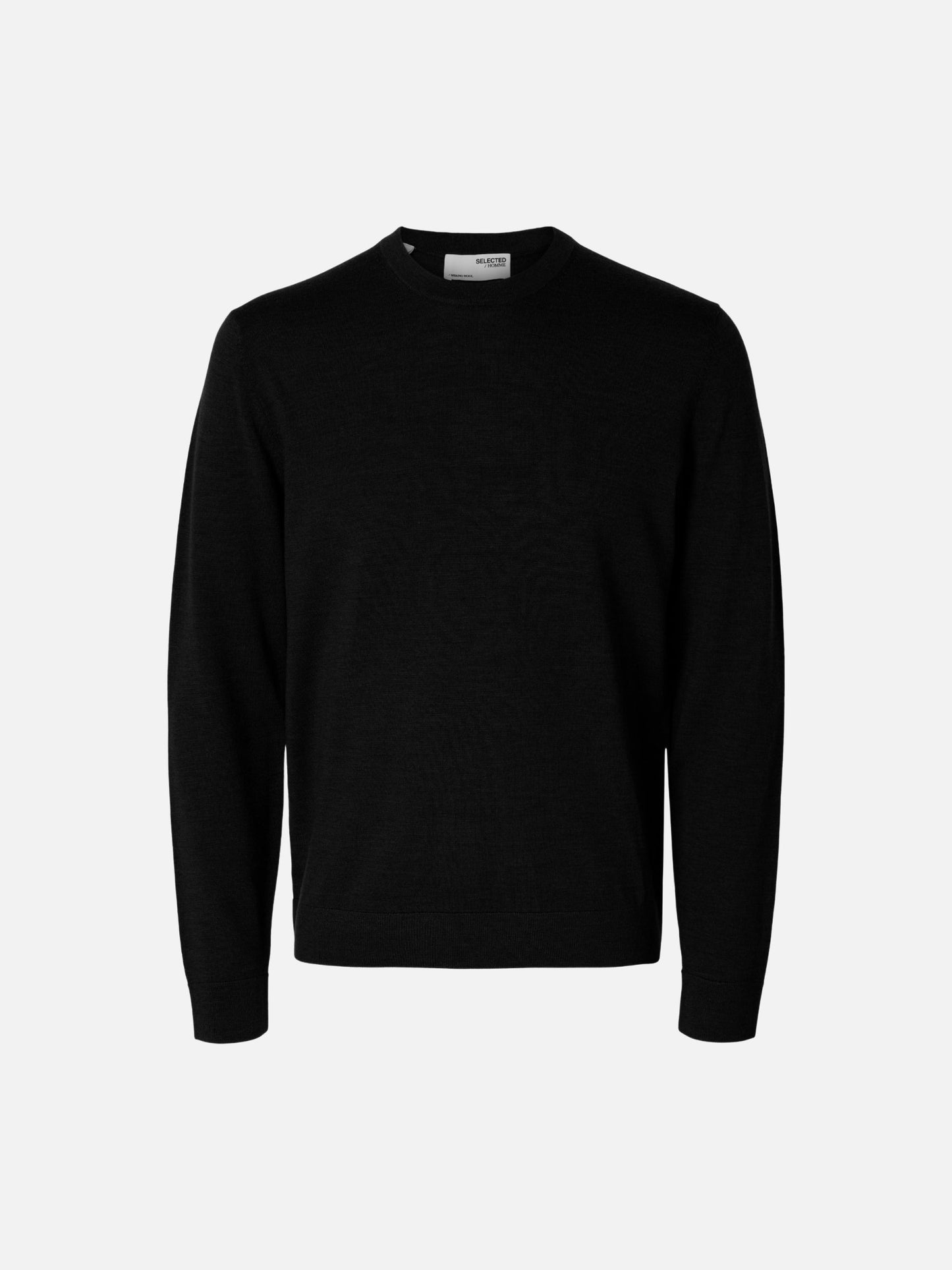 SELECTED - Tray Merino Crewneck Sweater - 