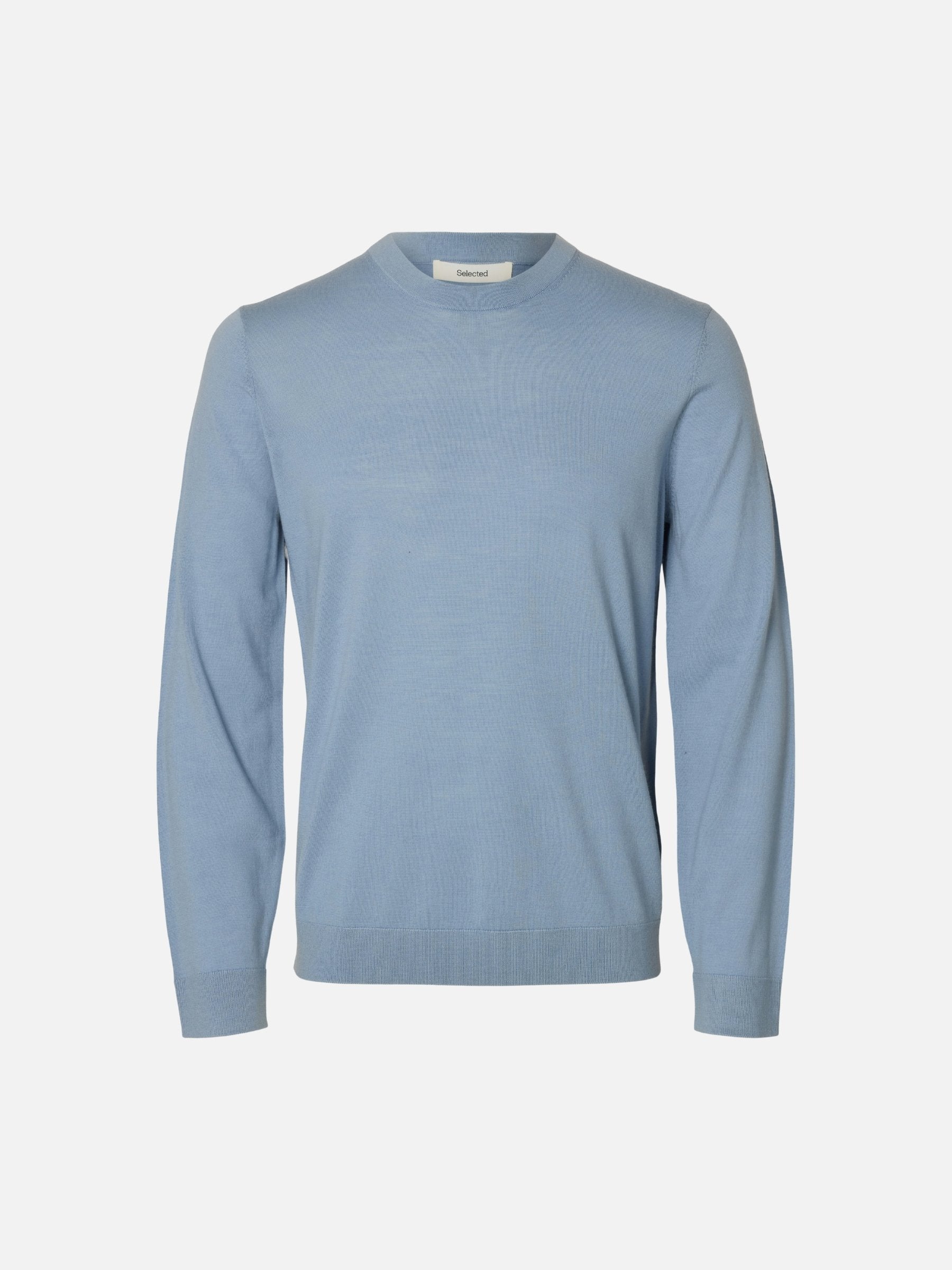 SELECTED - Tray Merino Crewneck Sweater - 