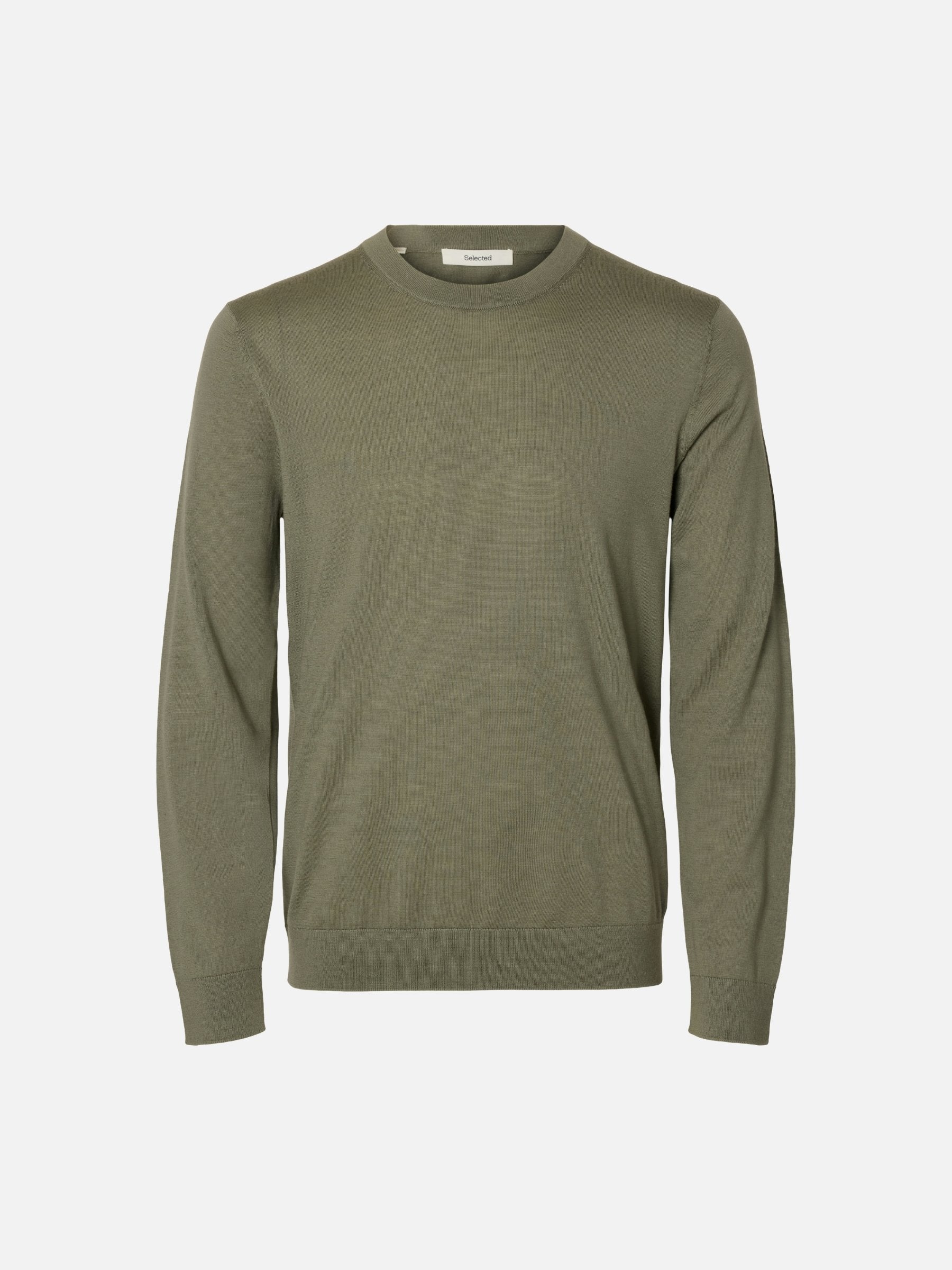 SELECTED - Tray Merino Crewneck Sweater - 
