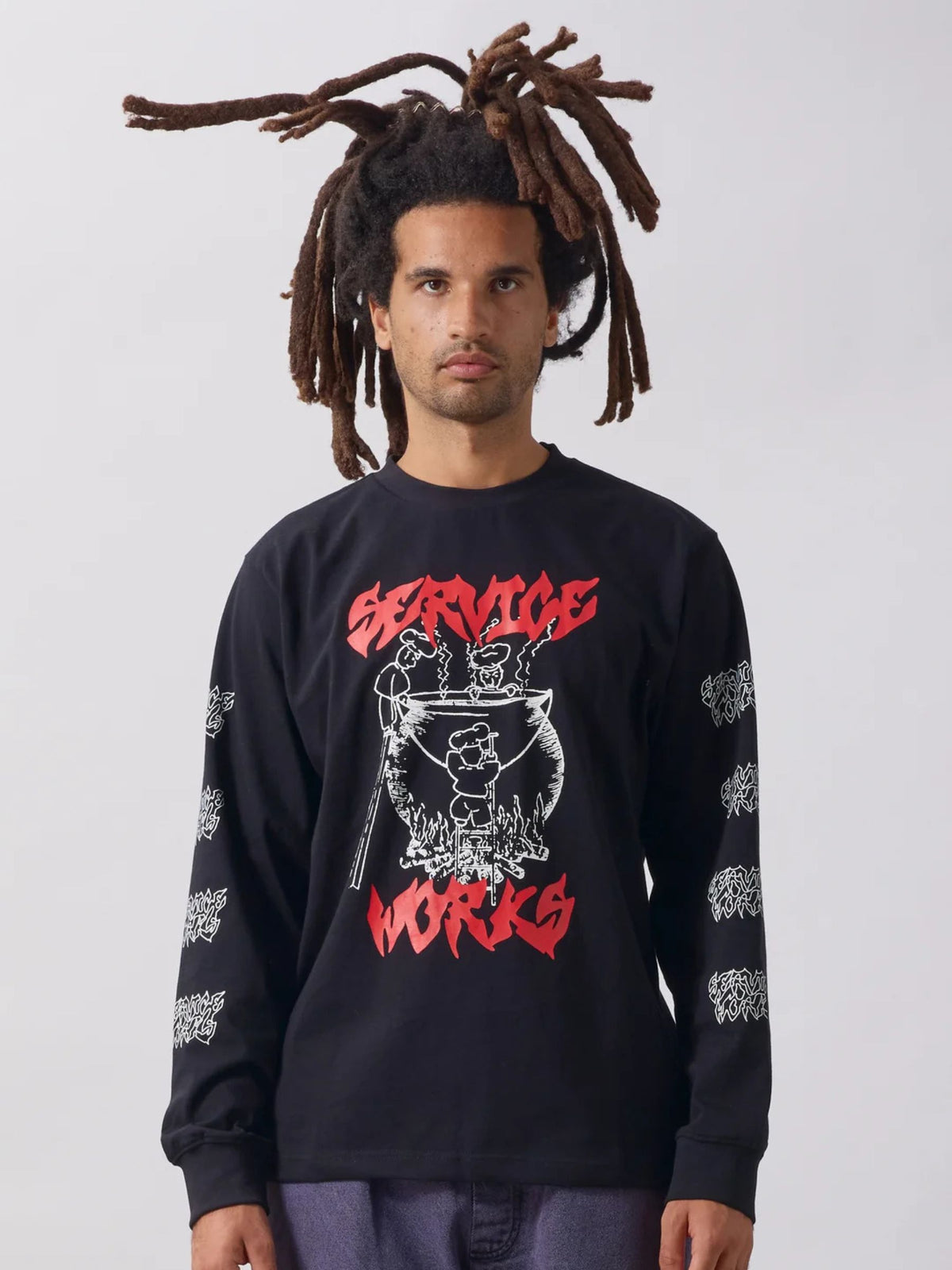 SERVICE WORKS - Boiling Point Longsleeve T-Shirt - 