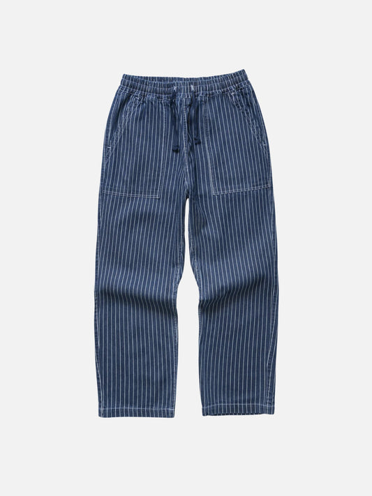 SERVICE WORKS - Pinstripe Denim Chef Pants - 