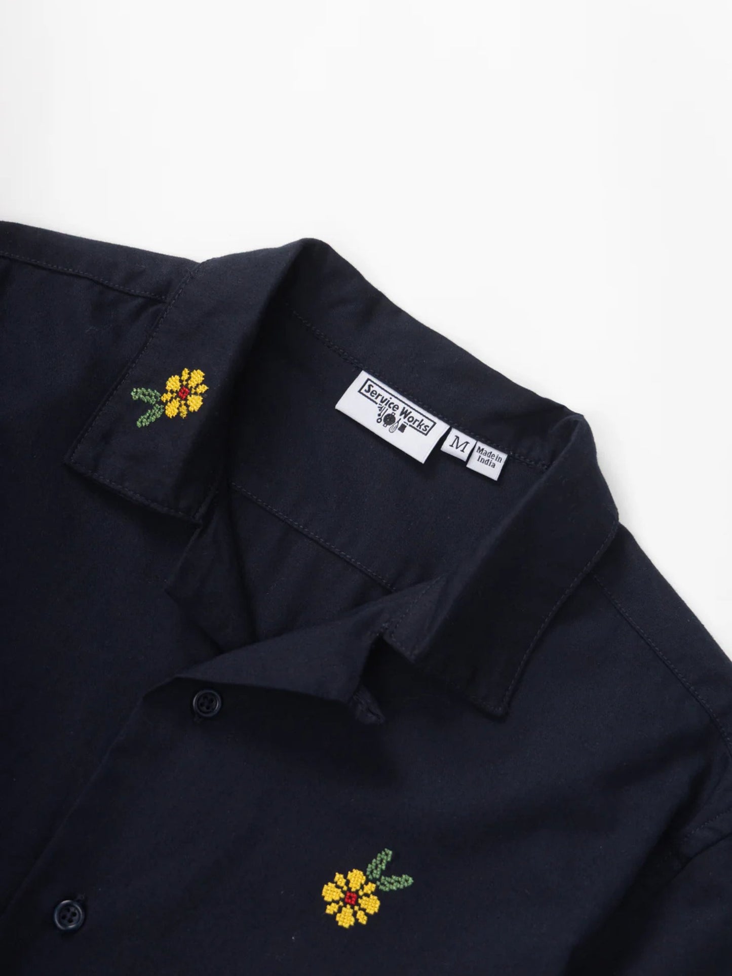SERVICE WORKS - Cross Stitch Shirt - 