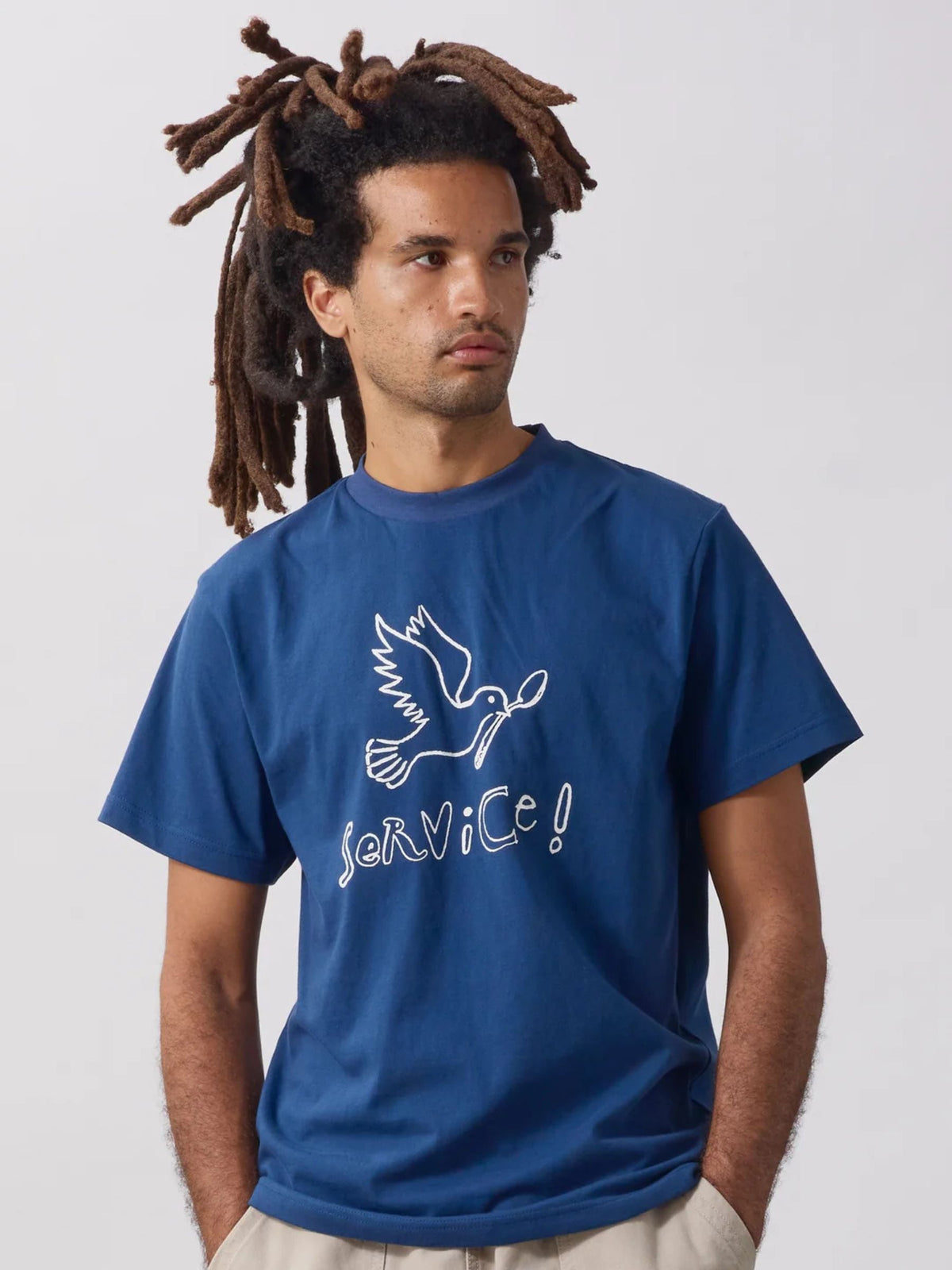 SERVICE WORKS - Dove Shortsleeve T-Shirt - 