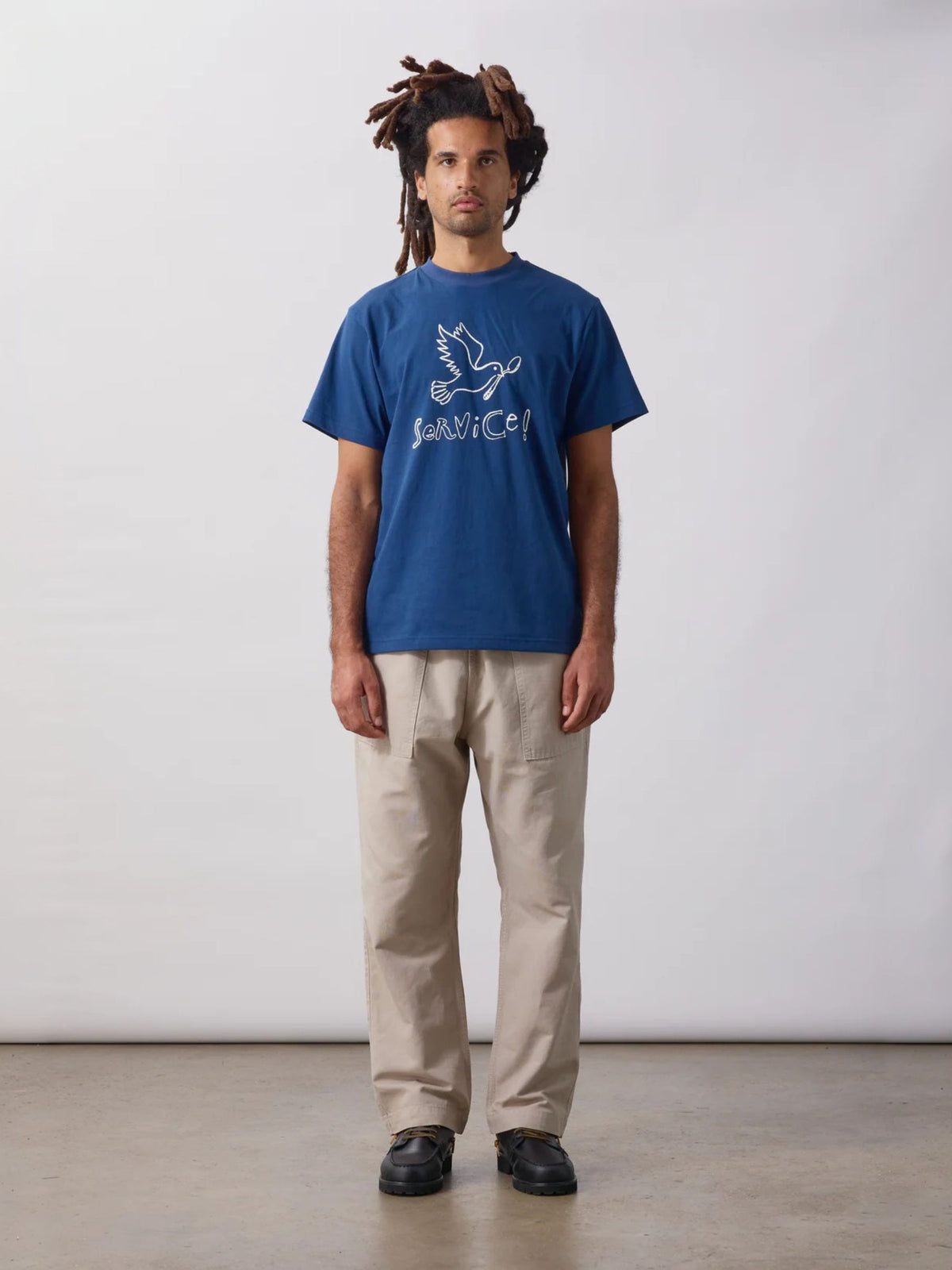 SERVICE WORKS - Dove Shortsleeve T-Shirt - 
