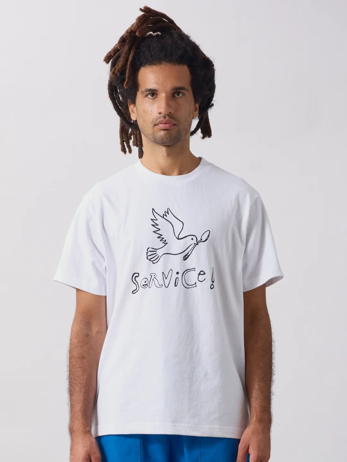 SERVICE WORKS - Dove Shortsleeve T-Shirt - 